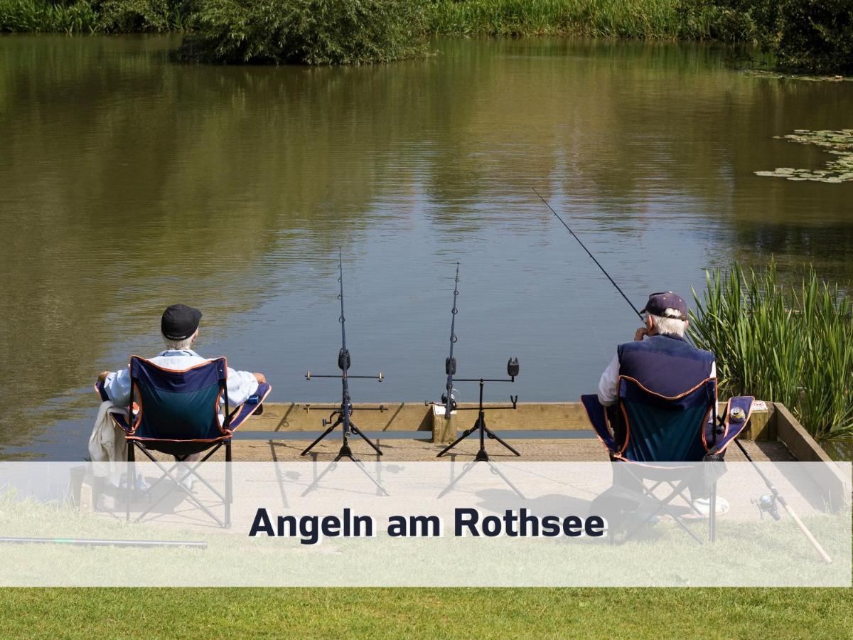 Ferienhaus Rothsee-Oase Ideale Ausgangslage Mit Tollem Ausblick, Sauna Und Privatem Garten Roth  Exterior foto
